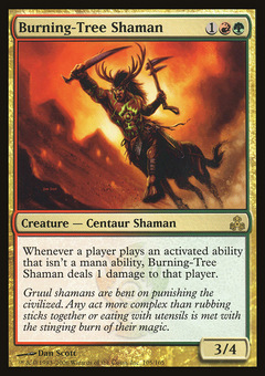 Burning-Tree Shaman